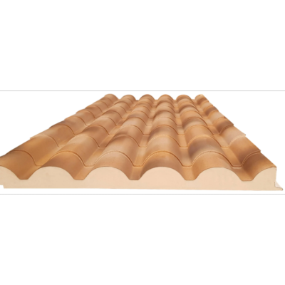 Panel Teja color Albero exterior
