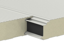 Panel Fachada estándar 40 mm Gris 7016 / Blanco 0'6 / 0'4 mm